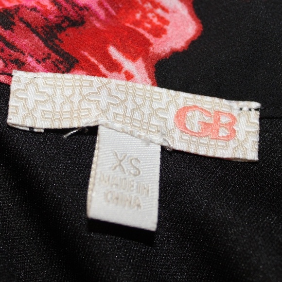 Gianni Bini Red & Pink Floral Sleeveless Dress - Picture 6 of 8